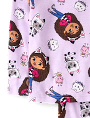 Baby And Toddler Girls Gabby's Dollhouse™ Snug Fit Cotton Pajamas