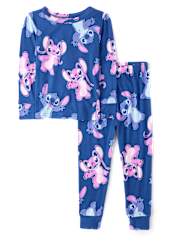 Toddler Girls Lilo And Stitch Pajamas