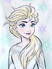 Baby And Toddler Girls Frozen™ Elsa Snug Fit Cotton Pajamas
