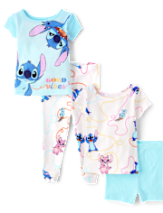Toddler Girls Lilo And Stitch Pajamas 2-Pack