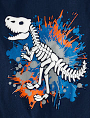 Baby And Toddler Boys Dinos And Trucks Graphic Tee 4-Pack