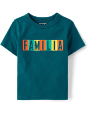 Baby And Toddler Boys Familia Graphic Tee