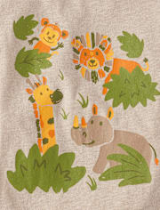 Baby And Toddler Boys Animals Graphic Tee