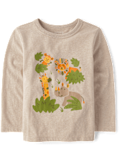 Baby And Toddler Boys Animals Graphic Tee
