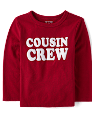 Baby And Toddler Cousin Crew Graphic Tee