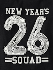 Baby And Toddler New Years Squad 26 Graphic Tee