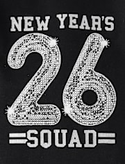 Baby New Years Squad 26 Graphic Bodysuit