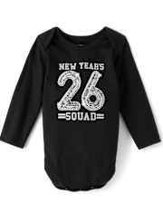 Baby New Years Squad 26 Graphic Bodysuit