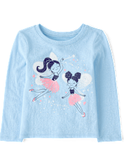 Baby And Toddler GirlsFairies Graphic Tee