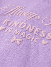 T-shirt graphique « Les filles brillent toujours »