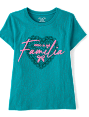 Girls Familia Graphic Tee