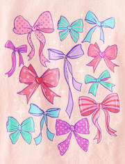 Girls Bows Graphic Tee