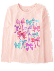 Girls Bows Graphic Tee