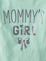 Girls Mommy's Girl Graphic Tee