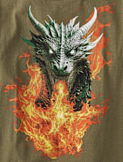 Boys Dragon Graphic Tee