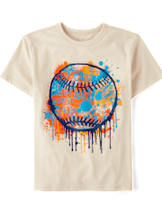 Boys Baseball Graphic Tee