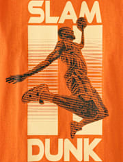 Boys Slam Dunk Graphic Tee