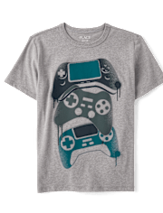 Boys Game Controllers Graphic Tee