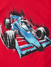 Boys Race Car Graphic Tee