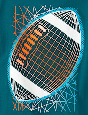 Boys Football Graphic Tee
