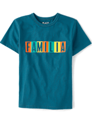 Boys Familia Graphic Tee