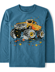 Boys Monster Truck Graphic Tee