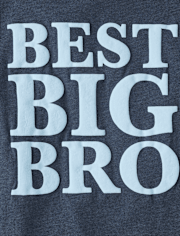 Boys Best Big Bro Graphic Tee