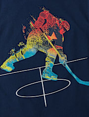Boys Hockey Graphic Tee