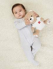 Baby Huggies Ribbed Footed Coverall
