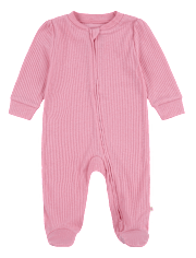 Baby Girls Huggies Ribbed Footed Coverall