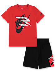 Boys Nike 3BRAND by Russell Wilson Graphic 2-Piece Outfit Set
