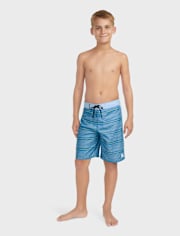 Boys Hurley Striped Boardshorts
