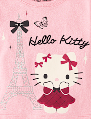 Toddler Girls Hello Kitty® Glitter Eiffel Tower Baby Tee