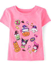 Toddler Girls Hello KittyÂ® And Friends Halloween Graphic Tee