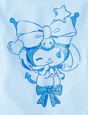 T-shirt pailleté Kuromi™ pour bébé fille