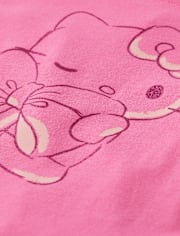 Girls Hello Kitty® Glitter Bow Baby Tee