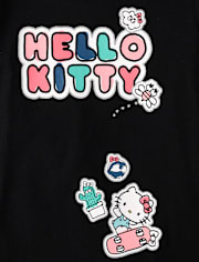 T-shirt graphique Hello Kitty® à paillettes pour fille