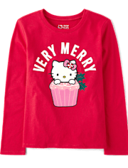 T-shirt graphique Hello Kitty® Very Merry pour fille