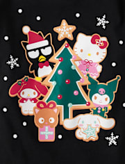 T-shirt graphique Hello Kitty® et ses amis pour les fêtes pour filles