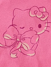 Toddler Girls Hello Kitty® Glitter Bow Baby Tee