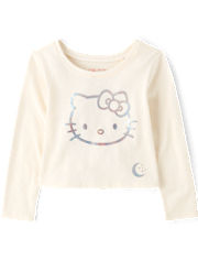 Toddler Girls Hello Kitty® Holographic Baby Tee