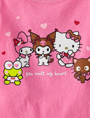 Toddler Girls Hello KittyÂ® And Friends Melt My Heart Graphic Tee