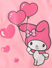 Toddler Girls My Melodyâ¢ Glitter Balloon Graphic Tee