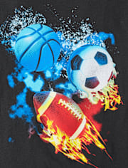 T-shirt graphique Sports Elements pour garçon