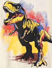 T-shirt graphique dinosaure pour garçon