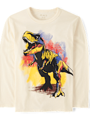 T-shirt graphique dinosaure pour garçon