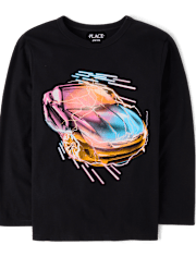 Boys Racecar Graphic Tee