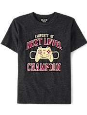 Boys Next Level Champion Graphic Tee