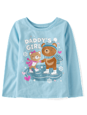 Baby And Toddler Girls Daddy's Girl Graphic Tee