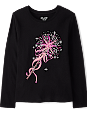 Girls Princess Wand Graphic Tee
